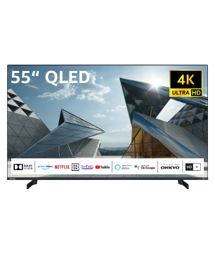 TELEFUNKEN 55QL5D63DAY QLED TV (Flat, 55 Zoll / 139 cm, UHD 4K)