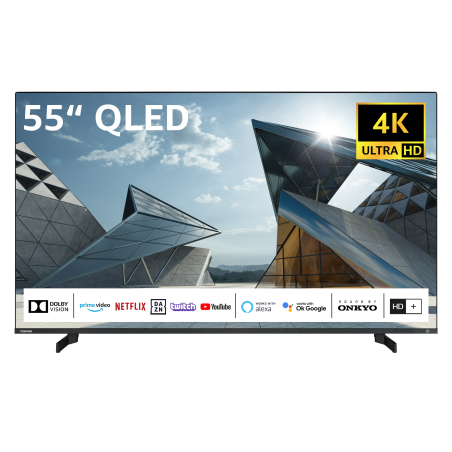 TELEFUNKEN 55QL5D63DAY QLED TV (Flat, 55 Zoll / 139 cm, UHD 4K)