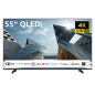 TELEFUNKEN 55QL5D63DAY QLED TV (Flat, 55 Zoll / 139 cm, UHD 4K)