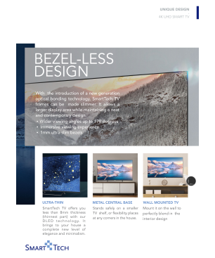 SMART TECH 50 Zoll Smart TV 50UA20V3 Fernseher (Flat, 50 Zoll / 126 cm, UHD 4K, SMART TV, android 11.0)