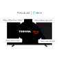 TOSHIBA 43QF5D63DA Fire TV (Flat, 43 Zoll / 108 cm, UHD 4K)