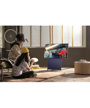 SAMSUNG GQ 43 LS 05 TCUXZG QLED TV (Flat, 43 Zoll / 108 cm, UHD 4K, SMART TV, Tizen™)