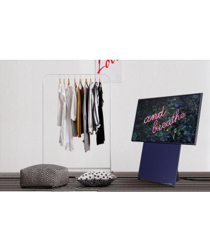 SAMSUNG GQ 43 LS 05 TCUXZG QLED TV (Flat, 43 Zoll / 108 cm, UHD 4K, SMART TV, Tizen™)