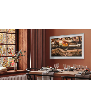 SAMSUNG GQ 65 LS 03 AAUXZG QLED TV (Flat, 65 Zoll / 163 cm, UHD 4K, SMART TV, Tizen)