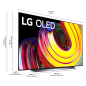 LG OLED77CS9LA OLED TV (Flat, 77 Zoll / 195 cm, UHD 4K, SMART TV, webOS 22 mit LG ThinQ)