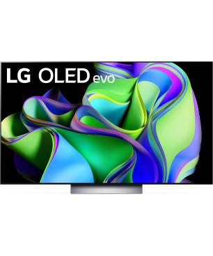 LG OLED55C31LA OLED evo TV (Flat, 55 Zoll / 139 cm, OLED 4K, SMART TV, webOS 23)