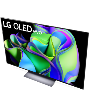 LG OLED55C31LA OLED evo TV (Flat, 55 Zoll / 139 cm, OLED 4K, SMART TV, webOS 23)