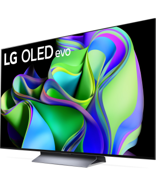 LG OLED55C31LA OLED evo TV (Flat, 55 Zoll / 139 cm, OLED 4K, SMART TV, webOS 23)