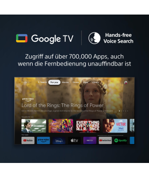 SONY BRAVIA XR-75X90L LED TV (Flat, 75 Zoll / 189 cm, UHD 4K, SMART TV, Google TV)