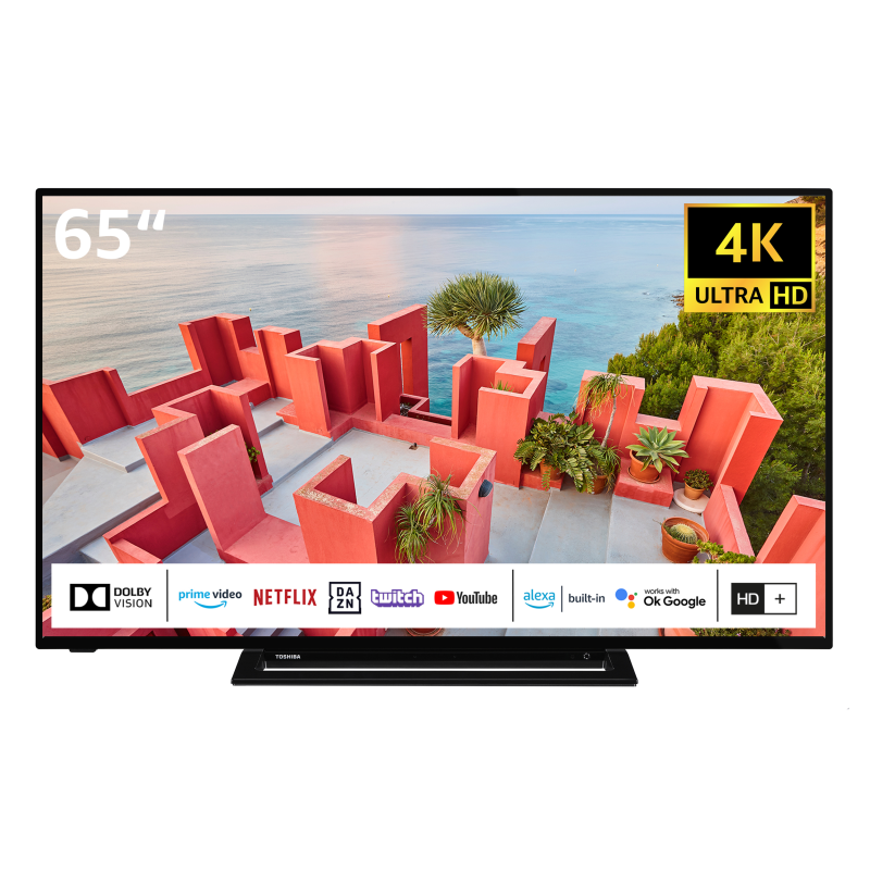 TOSHIBA 65UK3163DG LED TV (Flat, 65 Zoll / 164 cm, UHD 4K)