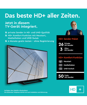 TOSHIBA 65UK3163DG LED TV (Flat, 65 Zoll / 164 cm, UHD 4K)