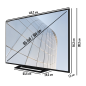 TOSHIBA 65UK3163DG LED TV (Flat, 65 Zoll / 164 cm, UHD 4K)