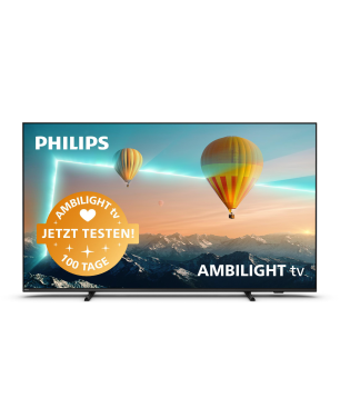 PHILIPS 55PUS8007/12 LED TV (Flat, 55 Zoll / 139 cm, UHD 4K, SMART TV, Ambilight, Android TV™ 11 (R))
