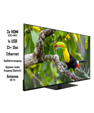 JVC LT-55VU6355 LED TV (Flat, 55 Zoll / 139 cm, UHD 4K)