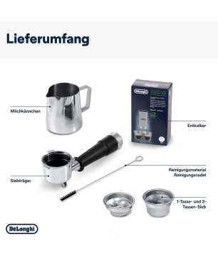 DELONGHI La Specialista Prestigio EC9355.M Espressomaschine Silber