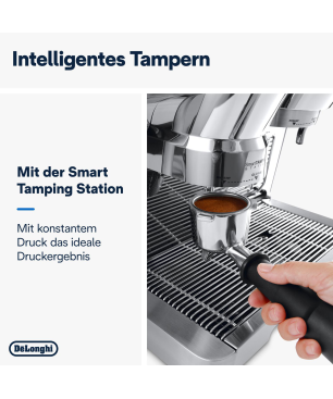 DELONGHI La Specialista Prestigio EC9355.M Espressomaschine Silber