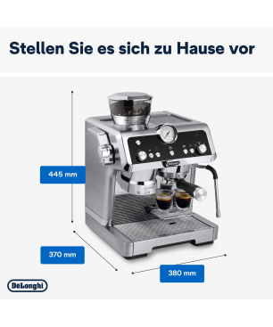 DELONGHI La Specialista Prestigio EC9355.M Espressomaschine Silber