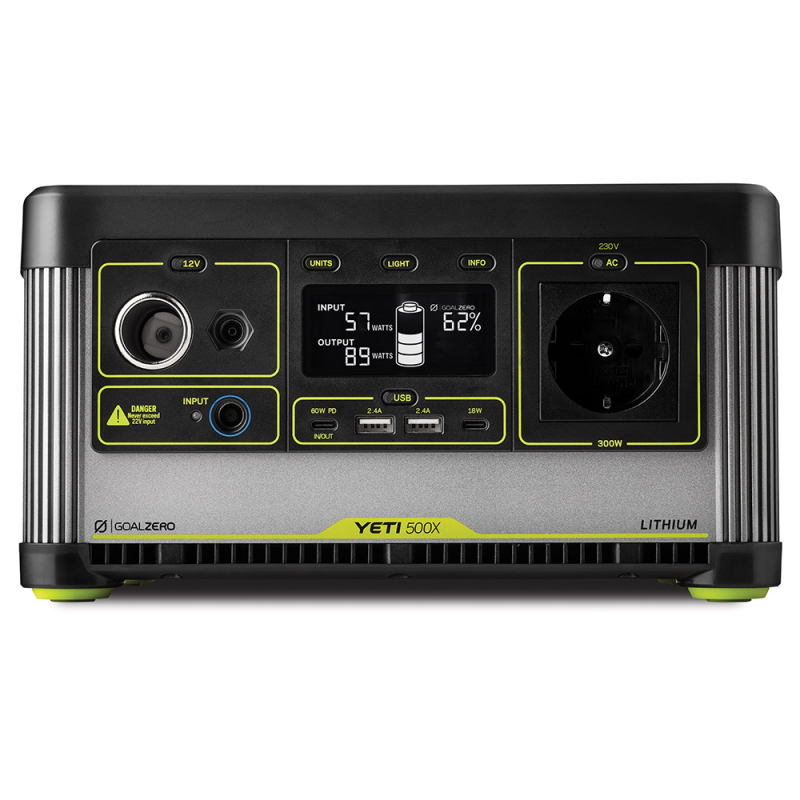 GOALZERO Yeti 500X Lithium-Akku 120 Watt