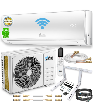 KÄLTEBRINGER KB34QCWH Quick Connect Split Klimagerät Weiß Energieeffizienzklasse: A++, Max.