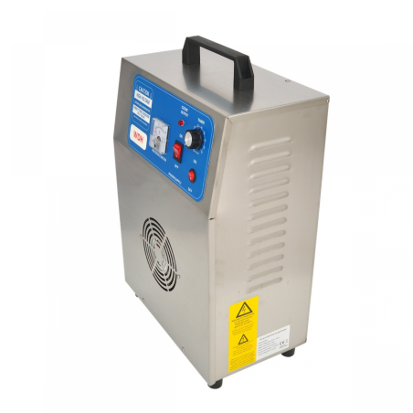 WDH Profi Ozongenerator WDH-AP005 Luftreiniger Silber (130 Watt)