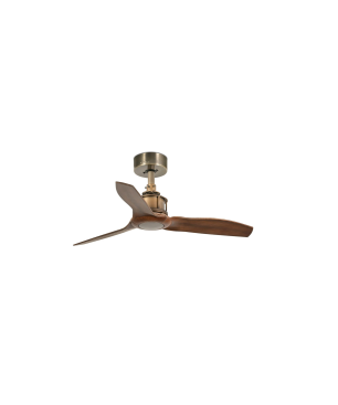 FARO Just Fan XS Deckenventilator Nussbaum (9 Watt) 235 U/Min.