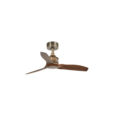FARO Just Fan XS Deckenventilator Nussbaum (9 Watt) 235 U/Min.