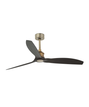 FARO Just Fan Deckenventilator Schwarz (32 Watt) 185 U/Min.