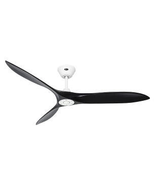 CASAFAN Eco Airscrew Deckenventilator Schwarz (28 Watt)