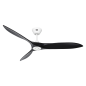 CASAFAN Eco Airscrew Deckenventilator Schwarz (28 Watt)