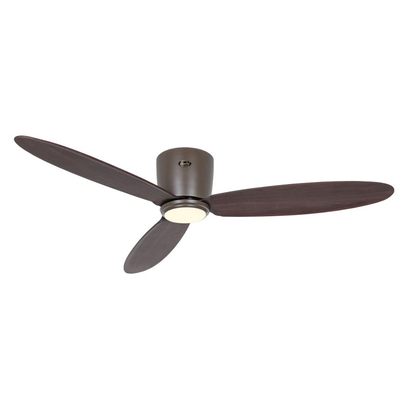CASAFAN Eco Plano II LED Deckenventilator Nussbaum (28 Watt)