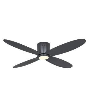 CASAFAN Eco Plano II LED Deckenventilator Grau / Silber (28 Watt)