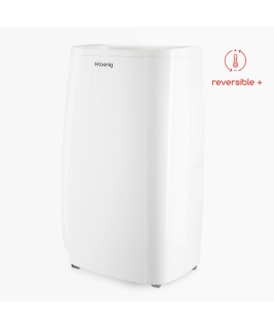 H.KOENIG KOL7812 Reversible+ Mobiles Klimagerät Weiß (Max. Raumgröße: 25 m², EEK: A)