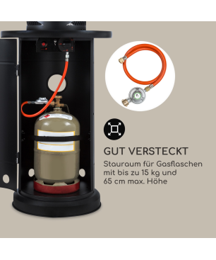 BLUMFELDT Goldflame Style Gasheizstrahler (11200 Watt)