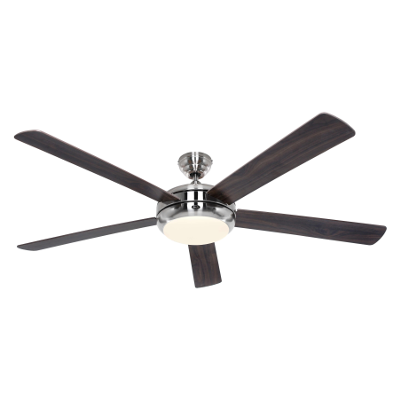 CASAFAN Titanium Deckenventilator Nussbaum (80 Watt)
