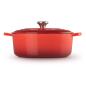 LE CREUSET Bräter oval 29 cm Topf Metall rot