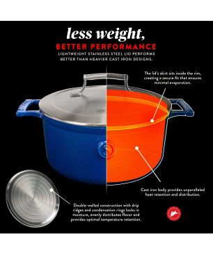 SAVEUR T19-007-17 Kochtopf Gusseisen