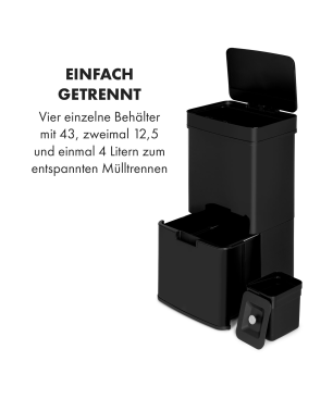 KLARSTEIN Touchless Mülleimer