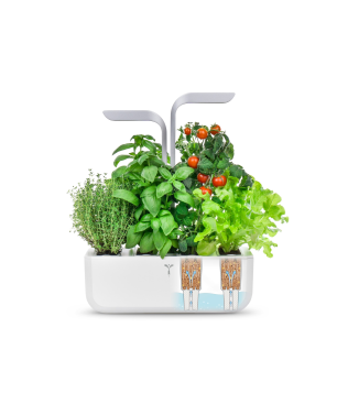 VERITABLE SMART Indoor inkl. 4 Packs Saatgut Kräutergarten-Set, Farbe (laut Hersteller)	weiss-silber