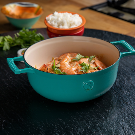 SAVEUR T19-007-3 Kasserolle Gusseisen