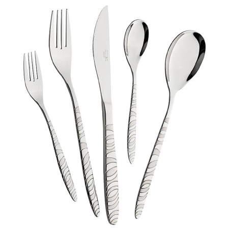 MULEX 60tlg. im GK Besteck, Tiefe: 24 cm