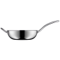 WMF 1756536411 Profi Resit Wokpfanne Edelstahl, Aluminium, Edelstahl