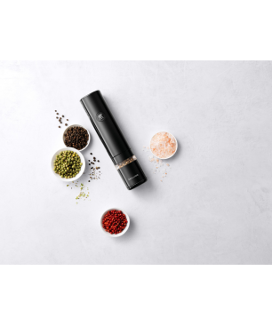 ZWILLING 1021857 ELEKTR. GEWÜRZMÜHLEN SET WEISS SCHWARZ Elektrische Salz-/Pfeffermühle