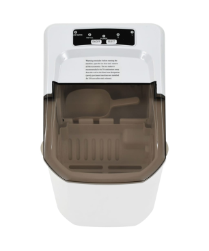 VIDAXL 50755 Eiswürfelmaschine (112 Watt, Weiß)