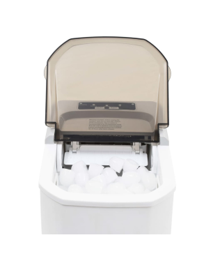 VIDAXL 50755 Eiswürfelmaschine (112 Watt, Weiß)