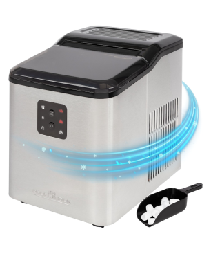 PROFICOOK PC-EWB 1253 Eiswürfelmaschine (120 Watt, Silber)