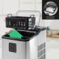 PROFICOOK PC-EWB 1253 Eiswürfelmaschine (120 Watt, Silber)