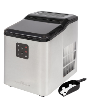 PROFICOOK PC-EWB 1253 Eiswürfelmaschine (120 Watt, Silber)