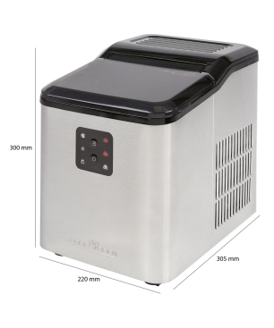 PROFICOOK PC-EWB 1253 Eiswürfelmaschine (120 Watt, Silber)