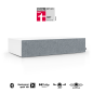 NUBERT nuBoxx AS-225 max Soundbar aktiv | Soundplate, Weiß