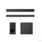 SONY HT-S400, Soundbar, Schwarz